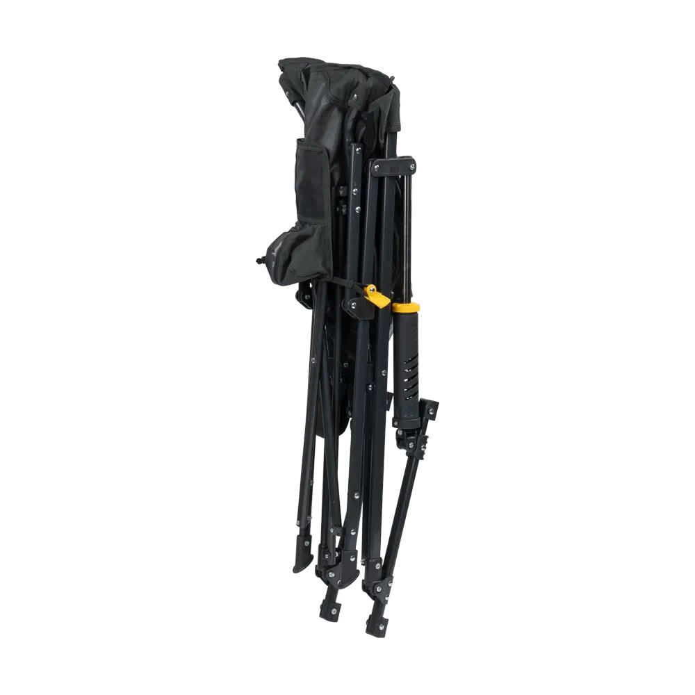 Patented Spring-Action Pod Rocker Elite - Choice 832 - Heavy-Duty Kickback Rocker with Beverage Holder Detail