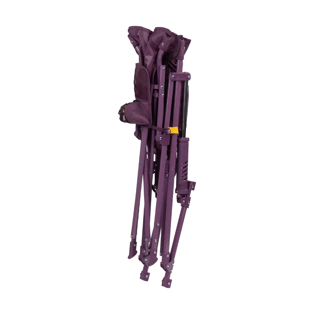 Patented Spring-Action Pod Rocker Elite - Choice 832 - Heavy-Duty Kickback Rocker with Beverage Holder Detail