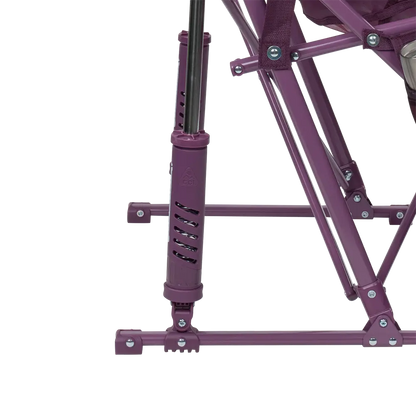 Patented Spring-Action Pod Rocker Elite - Choice 832 - Heavy-Duty Kickback Rocker with Beverage Holder Detail