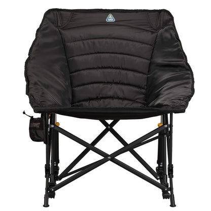 Smooth Motion Puff Rocker - Choice 731 - Heavy-Duty Kickback Rocker with Beverage Holder Detail