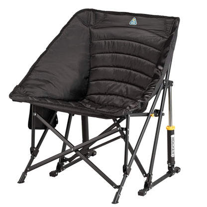 Smooth Motion Puff Rocker - Choice 731 - Heavy-Duty Kickback Rocker with Beverage Holder Detail