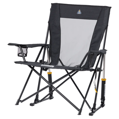 Smooth Motion Comfort Pro Rocker XL - Choice 107 - Heavy-Duty Kickback Rocker with Beverage Holder Detail