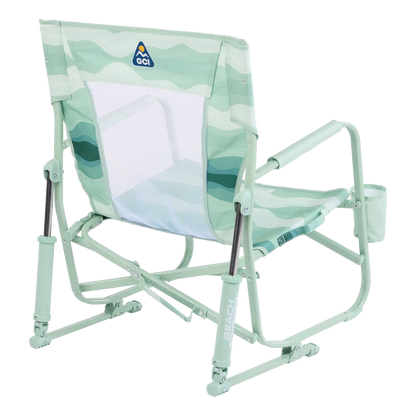 Patented Spring-Action Beach Rocker - Choice 712 - Freestyle Rocker Portable Outdoor Folding Chair Detail