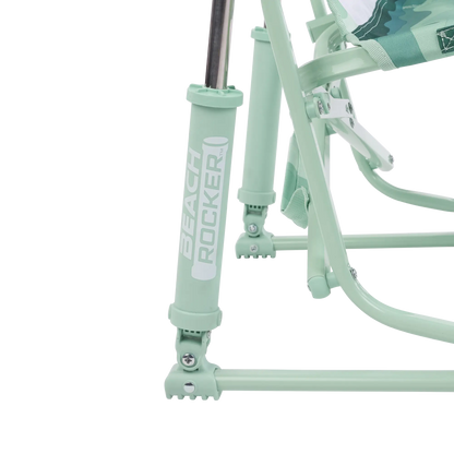 Patented Spring-Action Beach Rocker - Choice 712 - Freestyle Rocker Portable Outdoor Folding Chair Detail