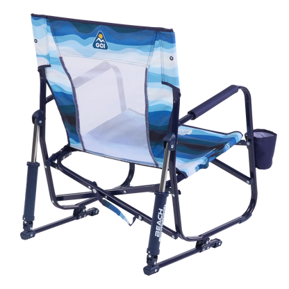 Patented Spring-Action Beach Rocker - Choice 712 - Freestyle Rocker Portable Outdoor Folding Chair Detail