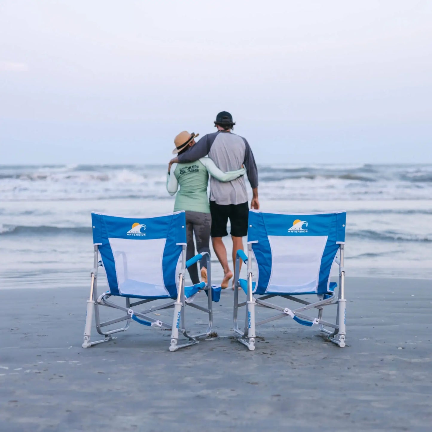 Patented Spring-Action Beach Rocker Bundle - Choice 773 - Patented Spring-Action Rocking Chair for Camping Detail