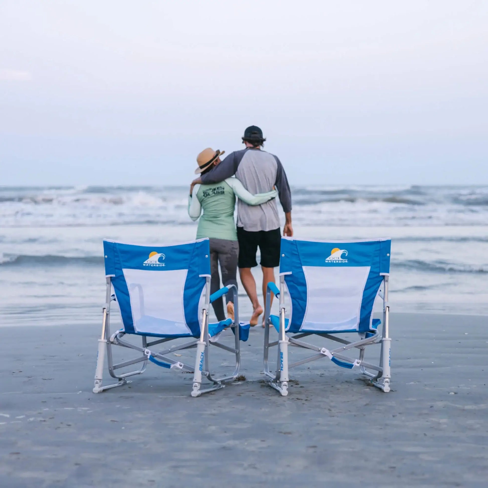 Patented Spring-Action Beach Rocker Bundle - Choice 773 - Patented Spring-Action Rocking Chair for Camping Detail