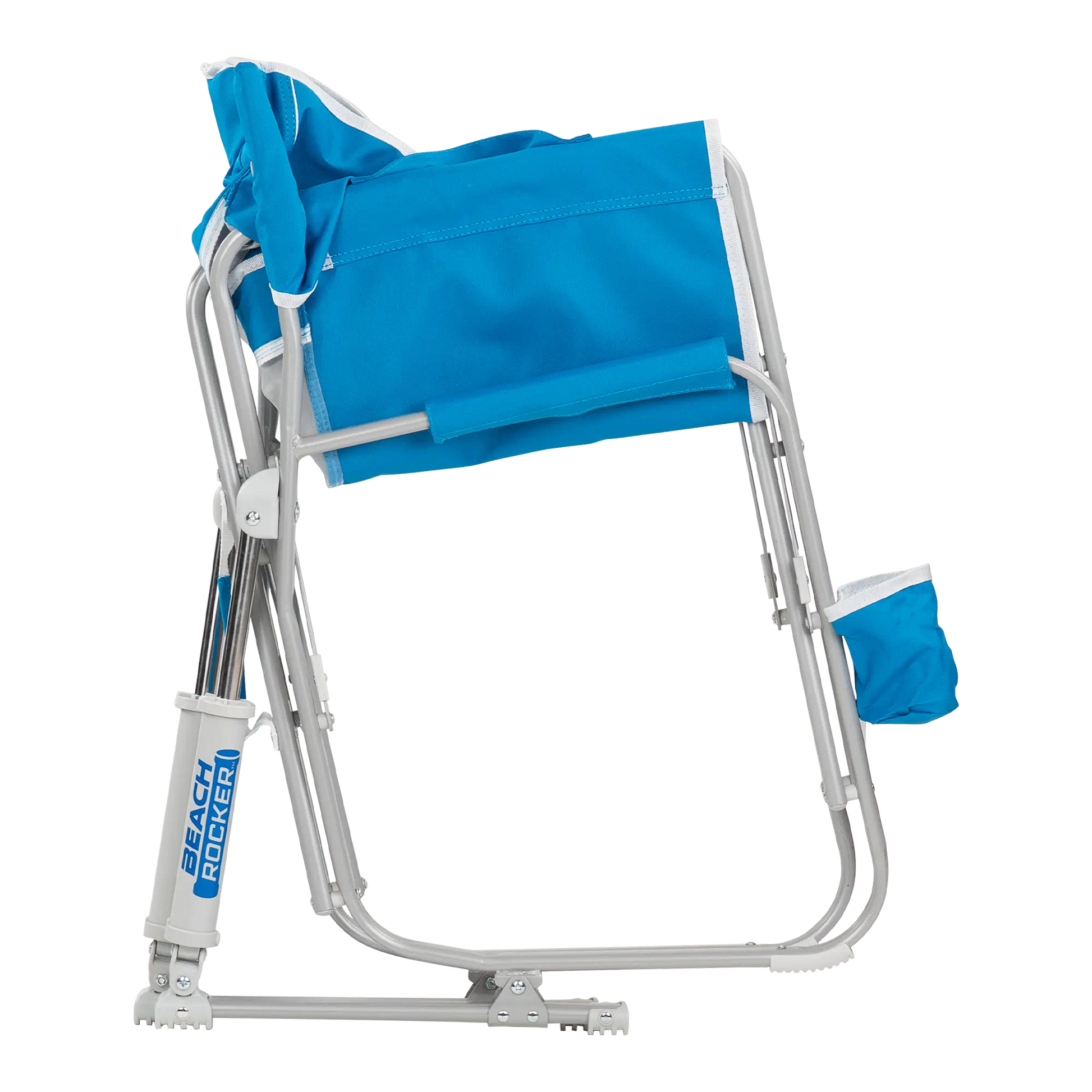 Patented Spring-Action Beach Rocker - Choice 712 - Freestyle Rocker Portable Outdoor Folding Chair Detail