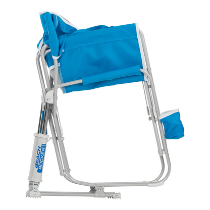 Patented Spring-Action Beach Rocker - Choice 712 - Freestyle Rocker Portable Outdoor Folding Chair Detail