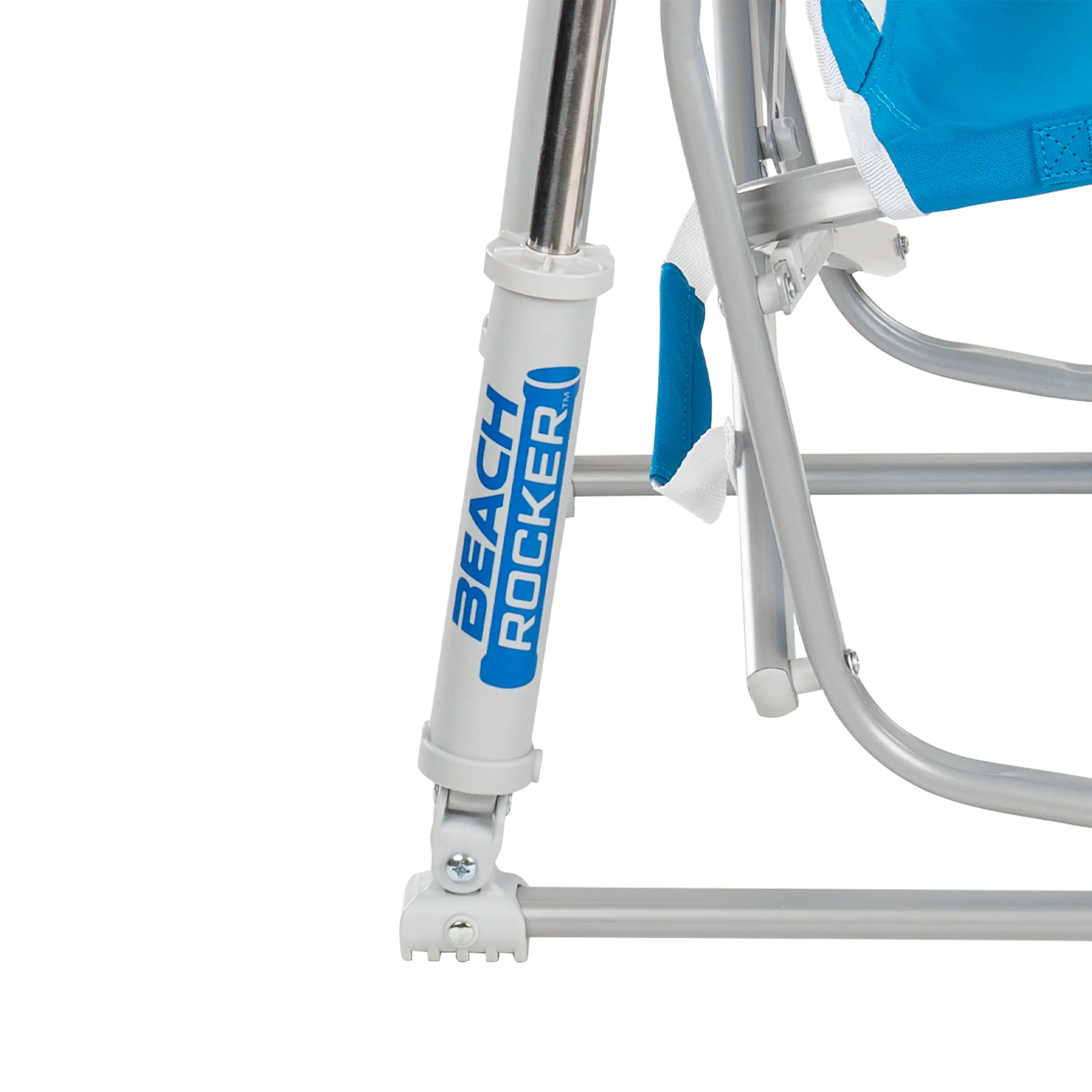 Patented Spring-Action Beach Rocker - Choice 712 - Freestyle Rocker Portable Outdoor Folding Chair Detail