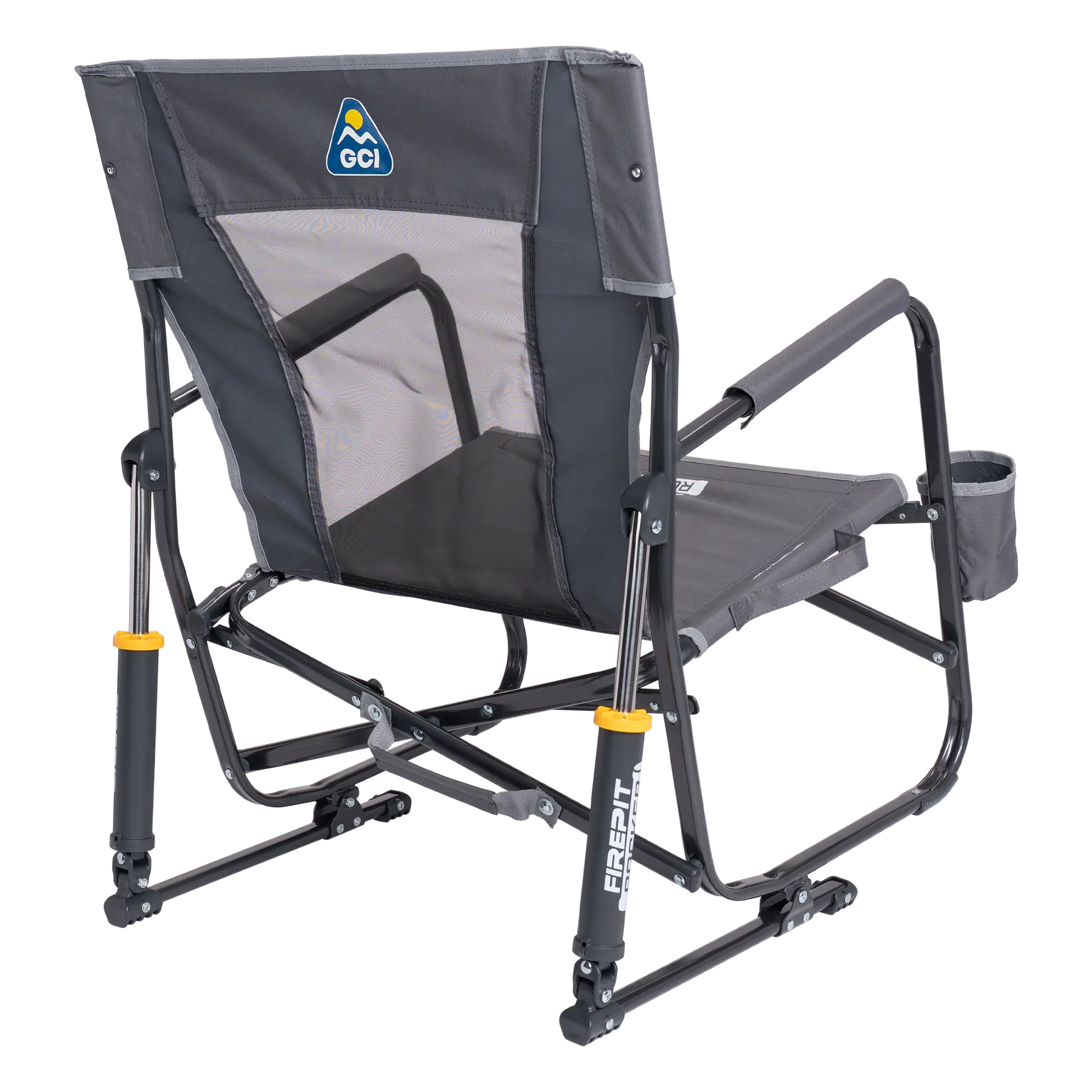 Heavy-Duty Freestyle FirePit Rocker - Choice 737 - RoadTrip Rocker Smooth Motion Camp Chair Detail