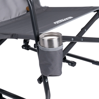 Heavy-Duty Freestyle FirePit Rocker - Choice 737 - RoadTrip Rocker Smooth Motion Camp Chair Detail
