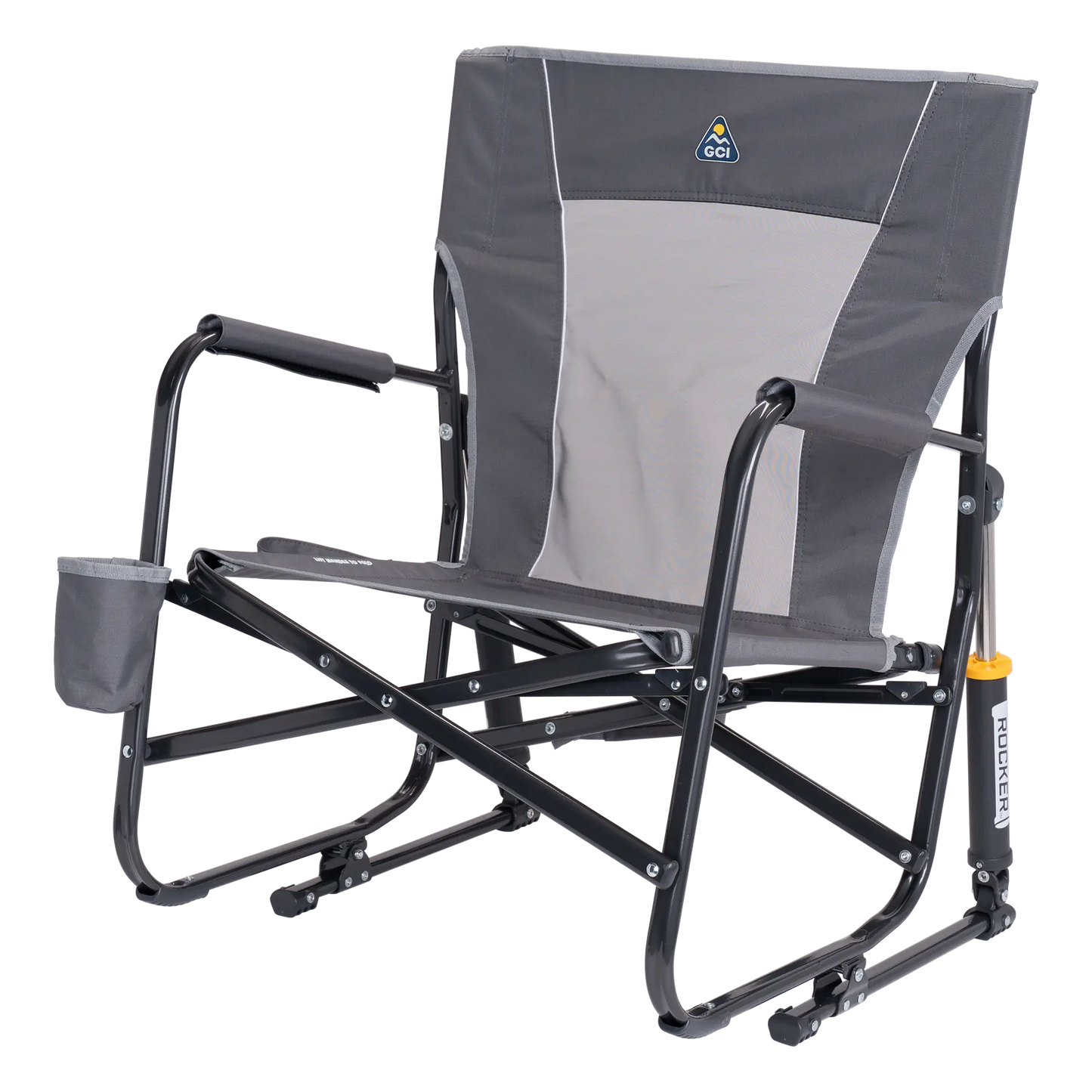 Heavy-Duty Freestyle FirePit Rocker - Choice 737 - RoadTrip Rocker Smooth Motion Camp Chair Detail