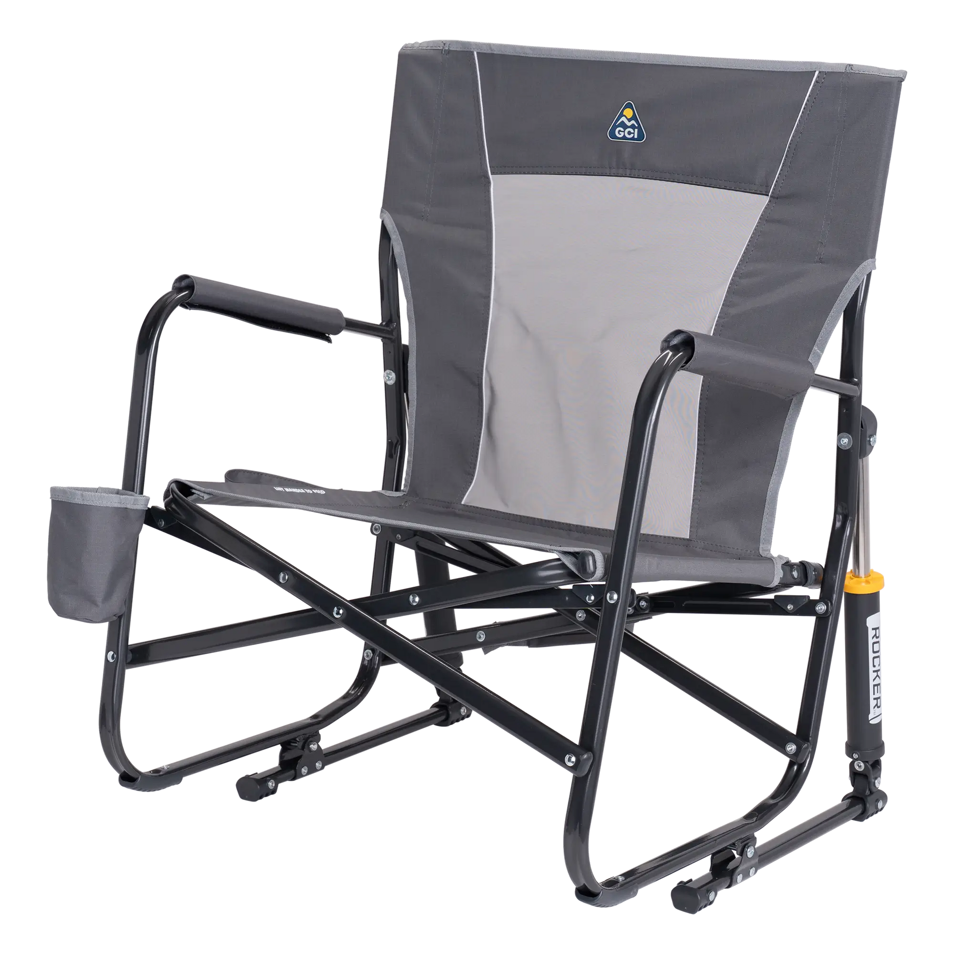 Heavy-Duty Freestyle FirePit Rocker - Choice 737 - RoadTrip Rocker Smooth Motion Camp Chair Detail