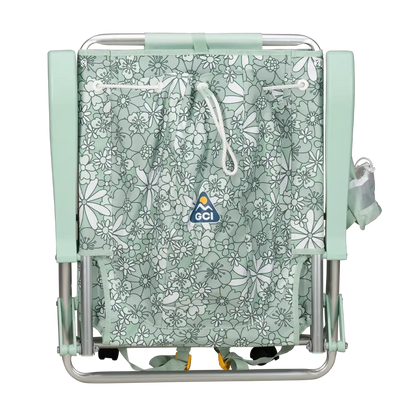 Sand-Friendly Backpack Beach Chair - Choice 709 - Portable Heavy-Duty Low Boy Chair for Ocean Side Detail