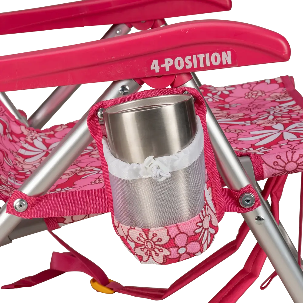 Sand-Friendly Backpack Beach Chair - Choice 709 - Portable Heavy-Duty Low Boy Chair for Ocean Side Detail