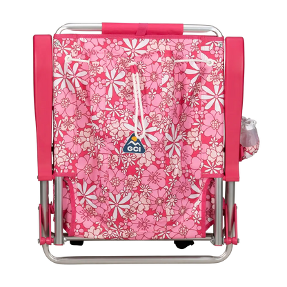 Sand-Friendly Backpack Beach Chair - Choice 709 - Portable Heavy-Duty Low Boy Chair for Ocean Side Detail
