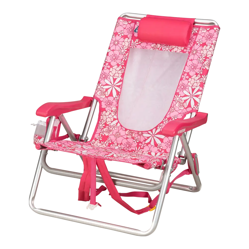 Sand-Friendly Backpack Beach Chair - Choice 709 - Portable Heavy-Duty Low Boy Chair for Ocean Side Detail