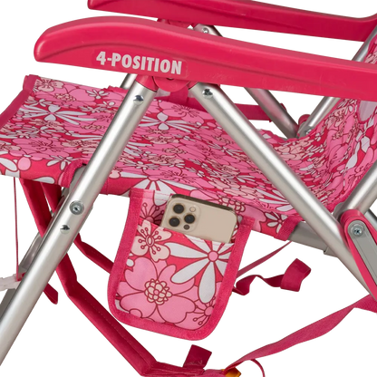 Sand-Friendly Backpack Beach Chair - Choice 709 - Portable Heavy-Duty Low Boy Chair for Ocean Side Detail