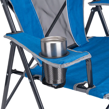 Telescoping Frame Comfort Quad Chair - Choice 989 - Pico Compact Folding Camp Chair with Carry Bag Detail