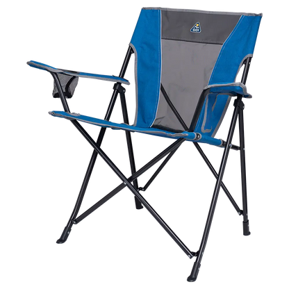 Telescoping Frame Comfort Quad Chair - Choice 989 - Pico Compact Folding Camp Chair with Carry Bag Detail