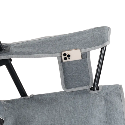 Telescoping Frame Comfort Quad Chair - Choice 989 - Pico Compact Folding Camp Chair with Carry Bag Detail