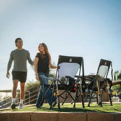 Smooth Motion BreezeRocker - Choice 504 - RoadTrip Rocker Smooth Motion Camp Chair Detail