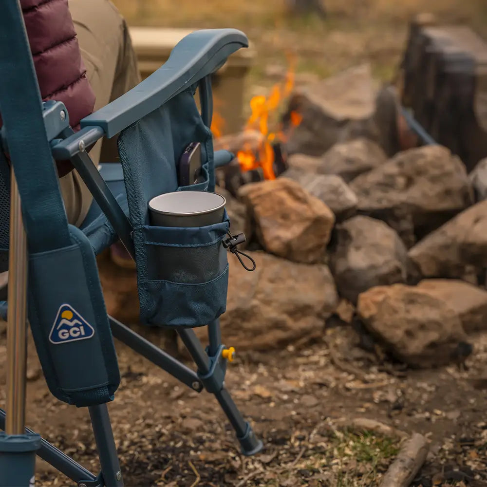 Smooth Motion BreezeRocker - Choice 504 - RoadTrip Rocker Smooth Motion Camp Chair Detail