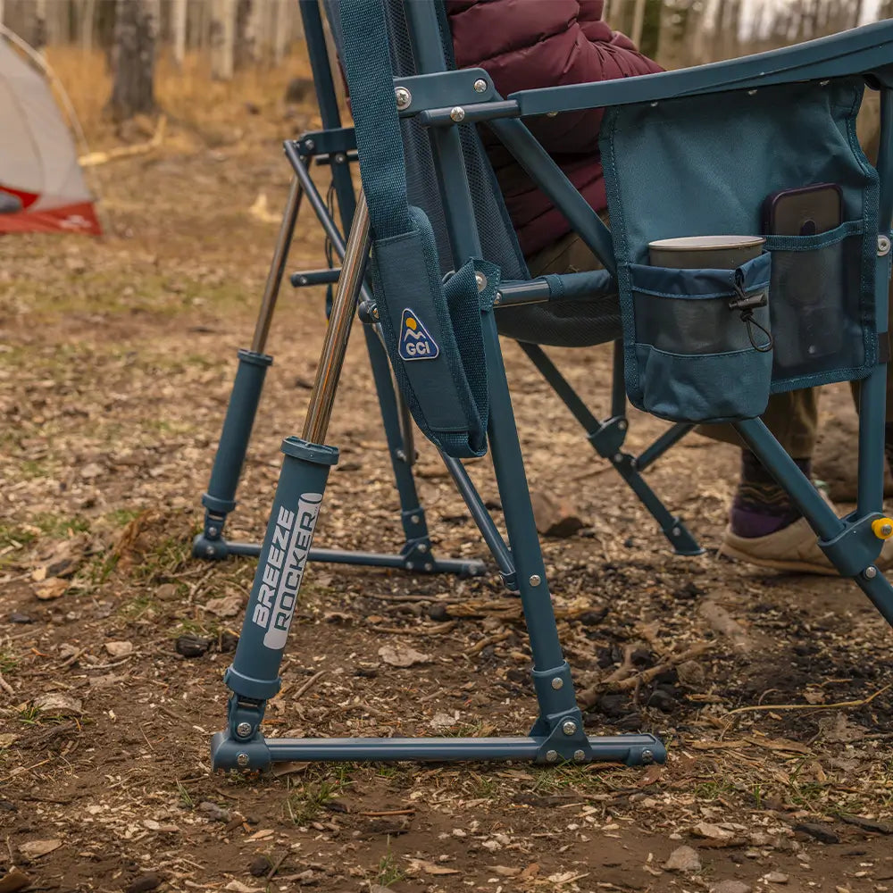 Smooth Motion BreezeRocker - Choice 504 - RoadTrip Rocker Smooth Motion Camp Chair Detail