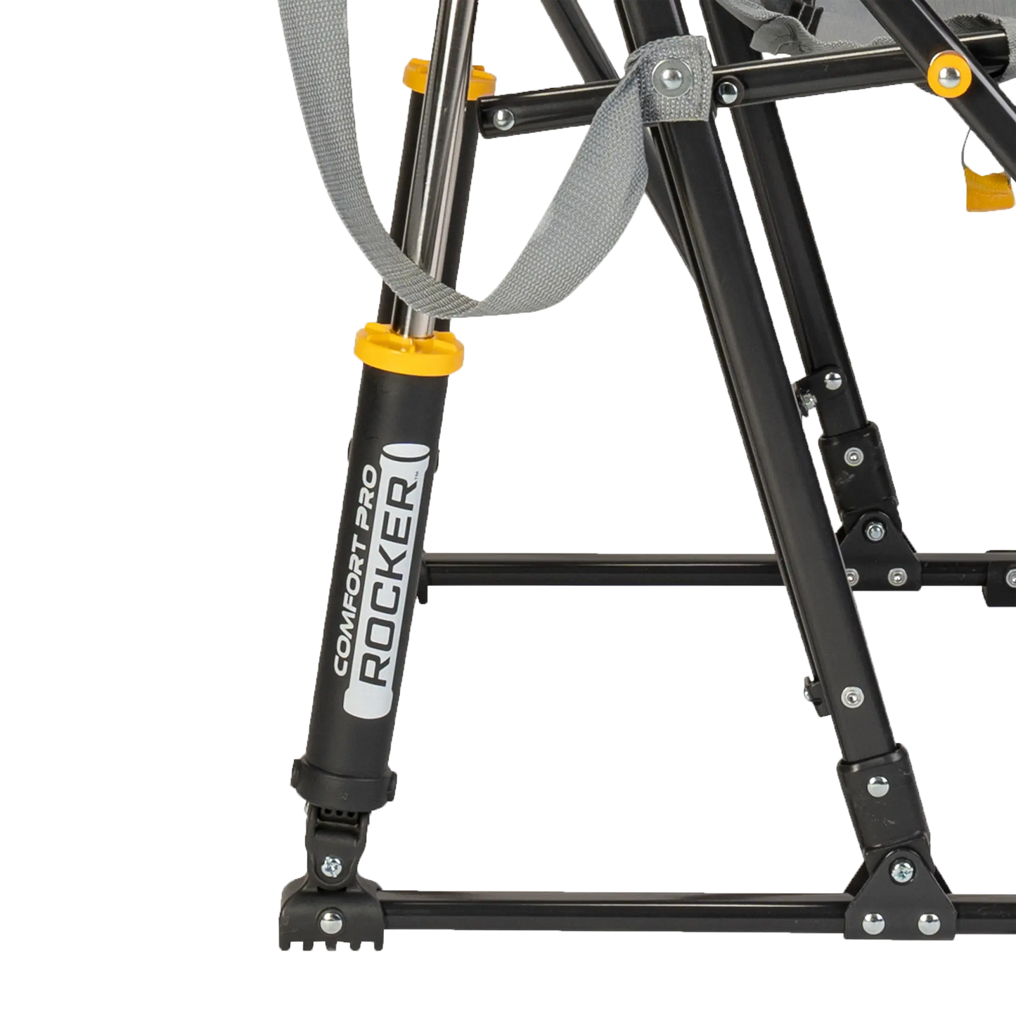 Premium All-Weather Comfort Pro Rocker - Choice 375 - Heavy-Duty Kickback Rocker with Beverage Holder Detail