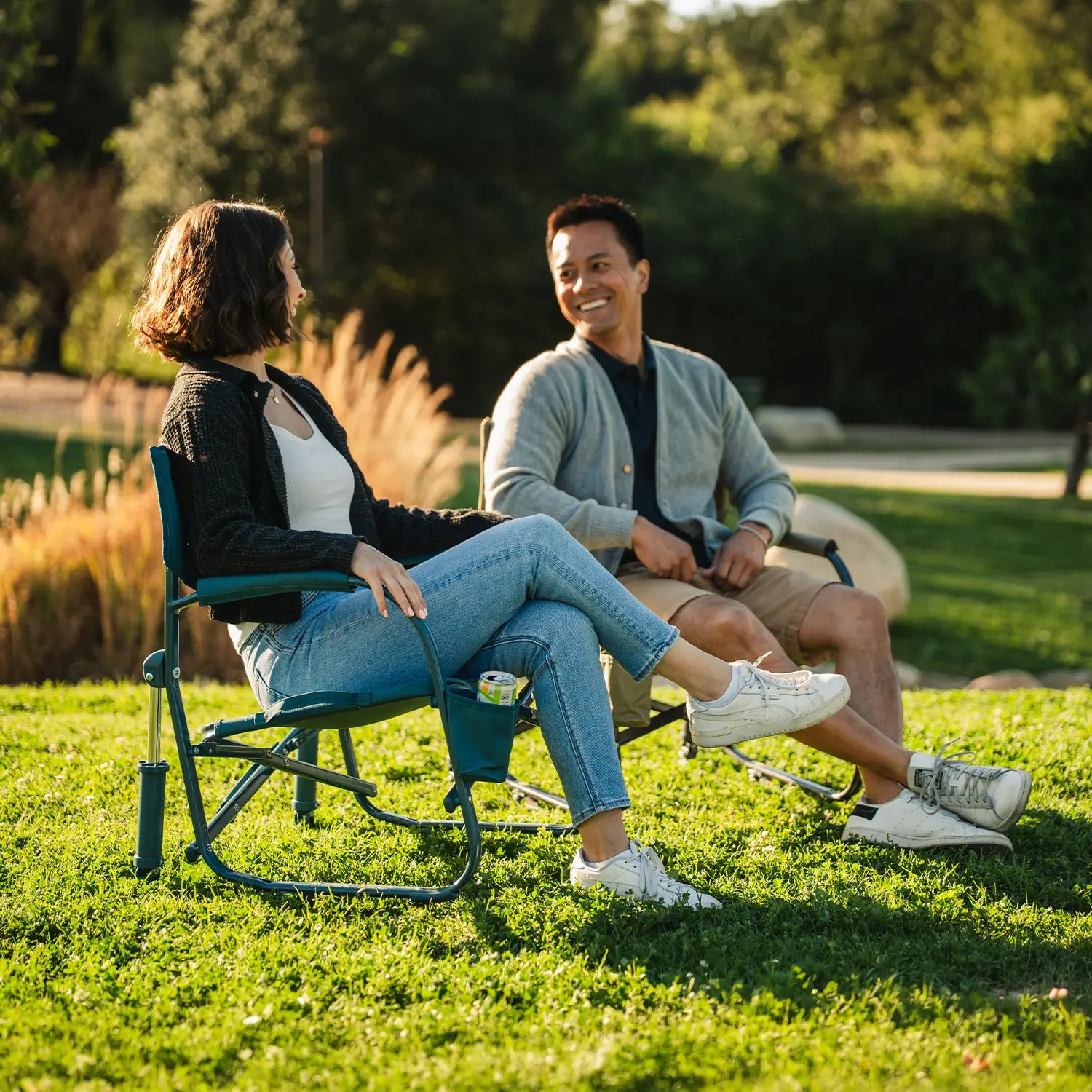 Smooth Motion Grab & Go Rocker - Choice 551 - RoadTrip Rocker Smooth Motion Camp Chair Detail