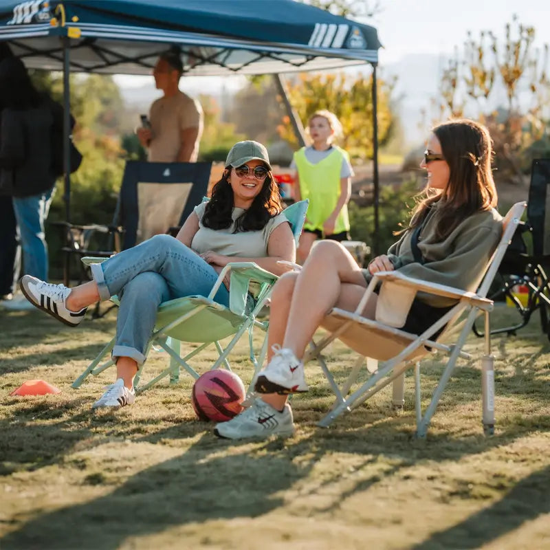 Patented Spring-Action Kickback Rocker - Choice 345 - Heavy-Duty Kickback Rocker with Beverage Holder Detail