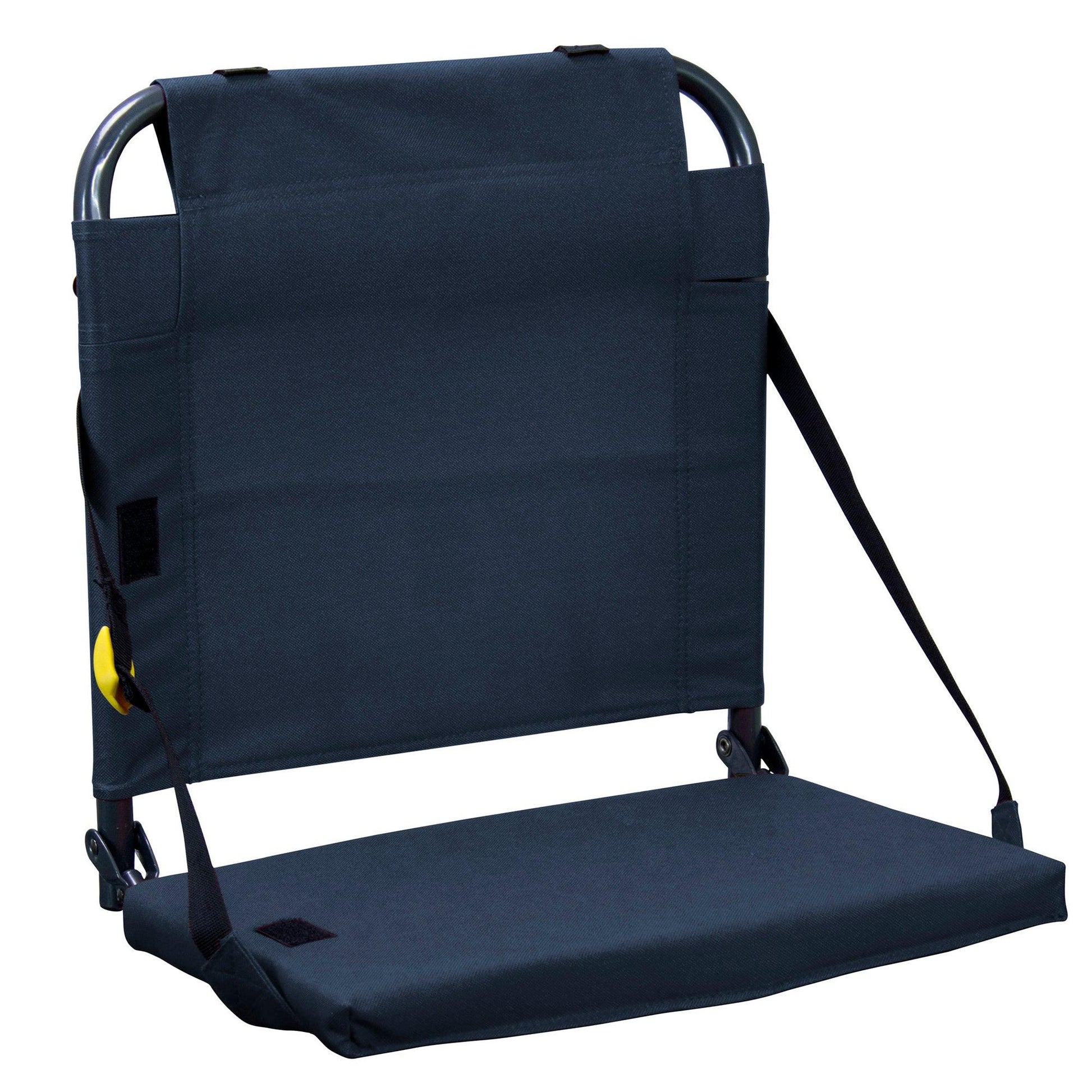 Ultra-Lightweight BleacherBack - Choice 696 - Bleacher-Friendly Stadium Chair with Back Support - Navy