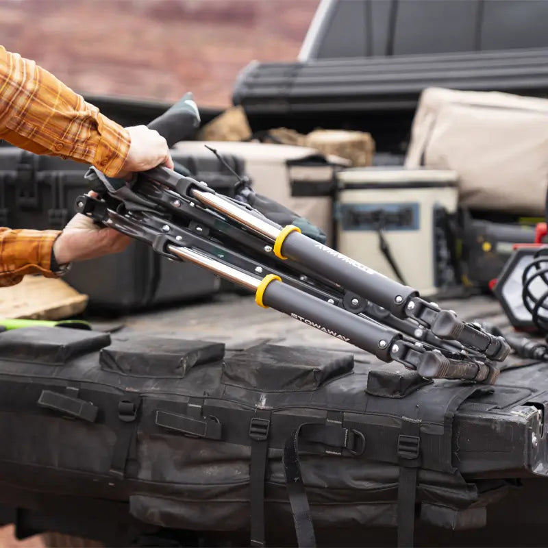 Premium All-Weather Stowaway Rocker - Choice 794 - Heavy-Duty Kickback Rocker with Beverage Holder Detail