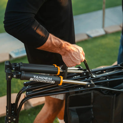 Patented Spring-Action Tandem Rocker - Choice 227 - Freestyle Rocker Portable Outdoor Folding Chair Detail