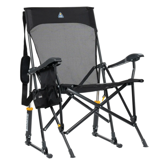 Smooth Motion BreezeRocker - Choice 504 - RoadTrip Rocker Smooth Motion Camp Chair - Black