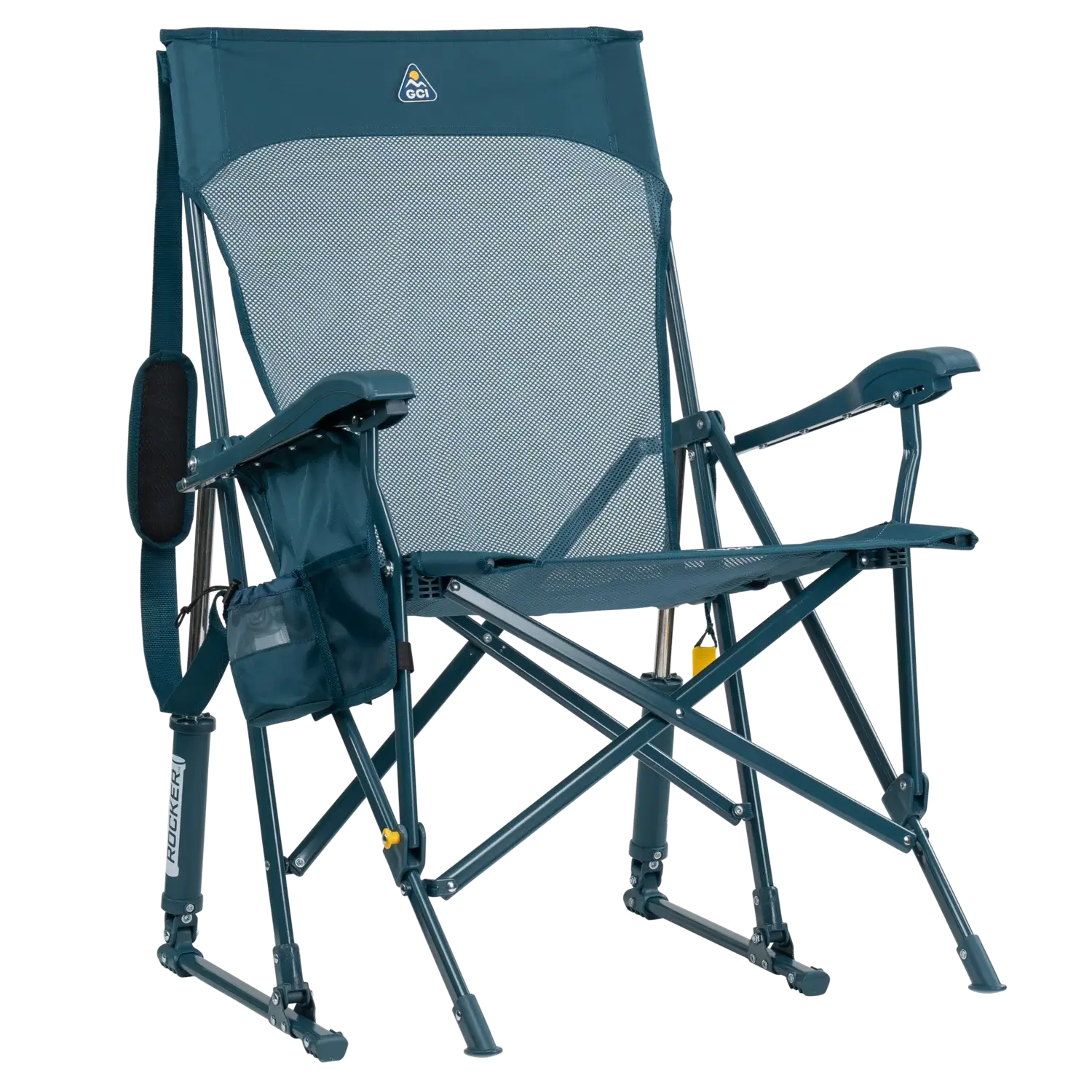 Smooth Motion BreezeRocker - Choice 504 - RoadTrip Rocker Smooth Motion Camp Chair - Teal