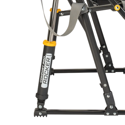 Premium All-Weather Comfort Pro Rocker - Choice 375 - Heavy-Duty Kickback Rocker with Beverage Holder Detail