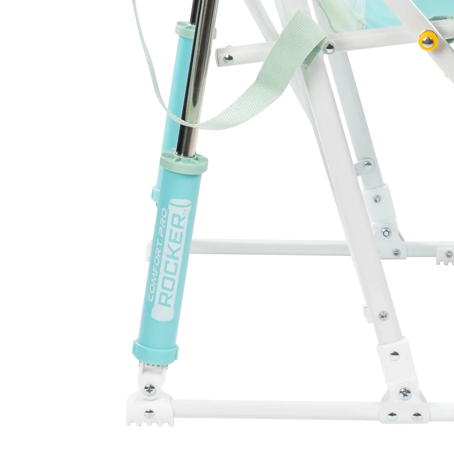 Premium All-Weather Comfort Pro Rocker - Choice 375 - Heavy-Duty Kickback Rocker with Beverage Holder Detail