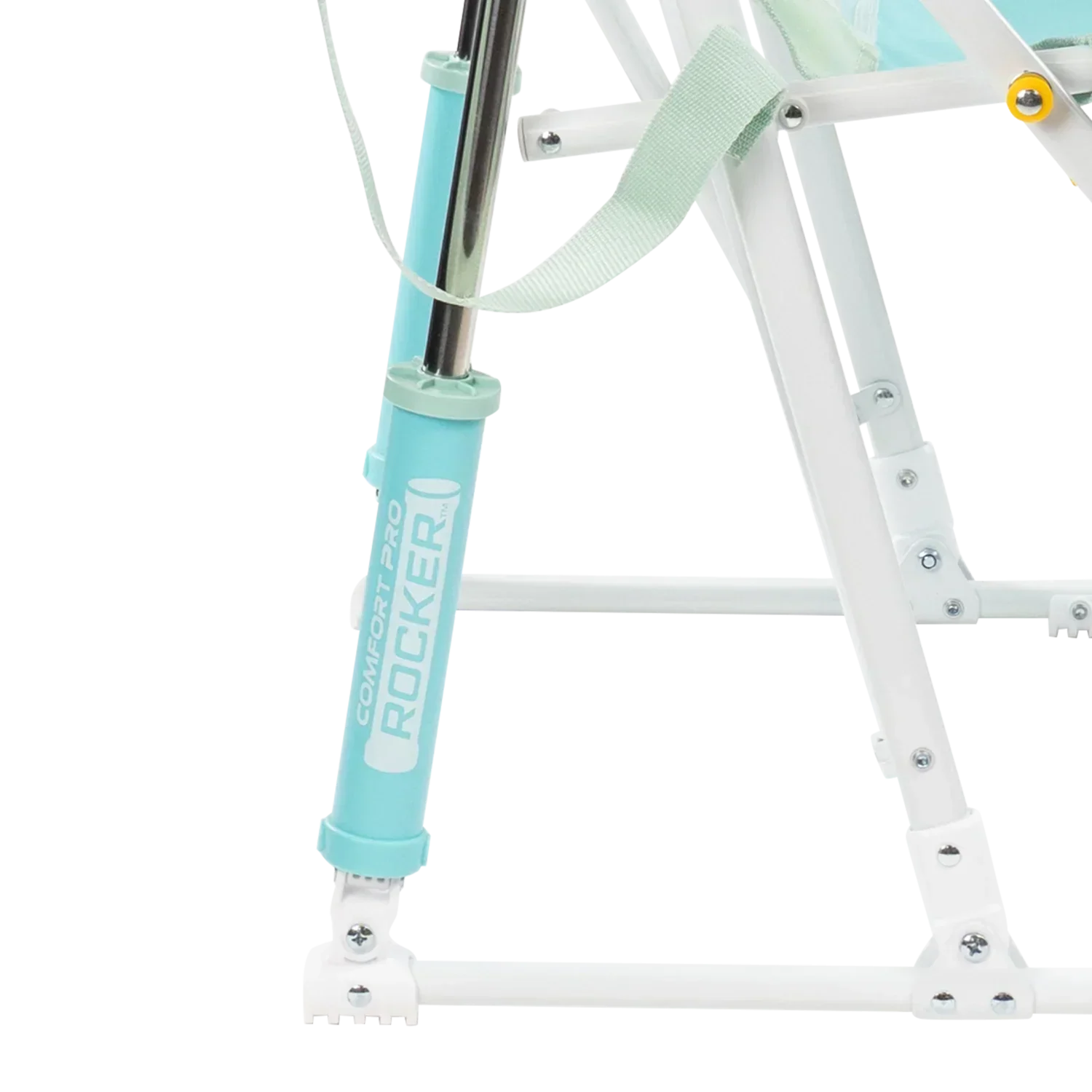 Premium All-Weather Comfort Pro Rocker - Choice 375 - Heavy-Duty Kickback Rocker with Beverage Holder Detail