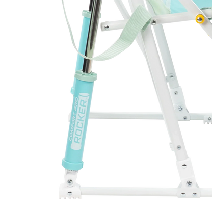 Premium All-Weather Comfort Pro Rocker - Choice 375 - Heavy-Duty Kickback Rocker with Beverage Holder Detail