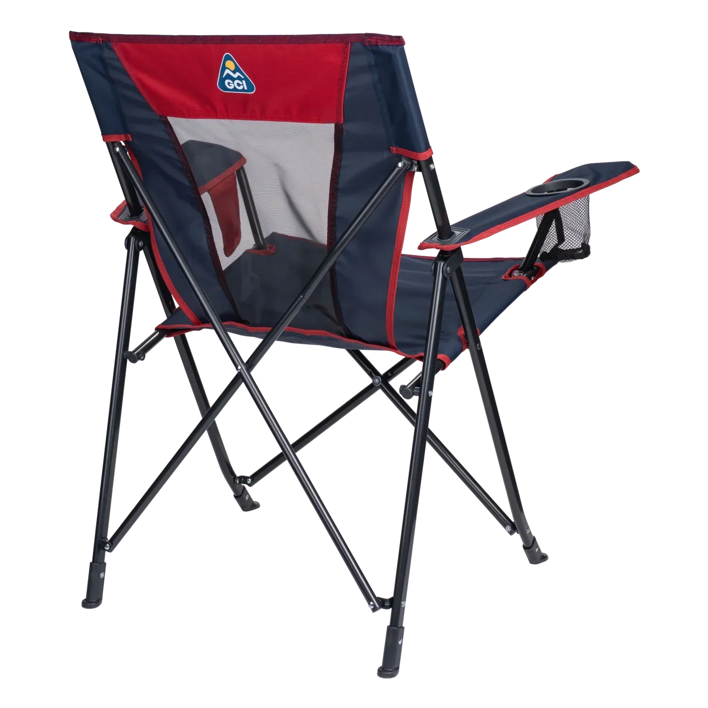 Telescoping Frame Comfort Quad Chair - Choice 989 - Pico Compact Folding Camp Chair with Carry Bag Detail