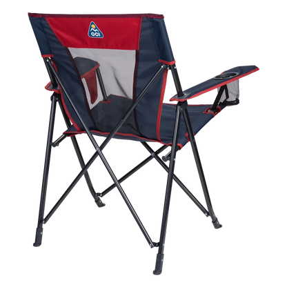 Telescoping Frame Comfort Quad Chair - Choice 989 - Pico Compact Folding Camp Chair with Carry Bag Detail