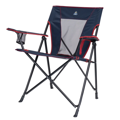 Telescoping Frame Comfort Quad Chair - Choice 989 - Pico Compact Folding Camp Chair with Carry Bag Detail