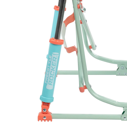 Patented Spring-Action Freestyle Rocker - Choice 711 - Heavy-Duty Kickback Rocker with Beverage Holder Detail