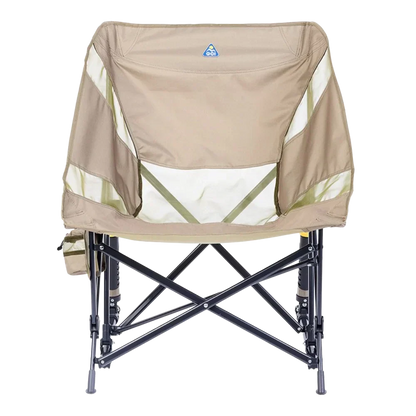 Patented Spring-Action Pod Rocker Elite - Choice 832 - Heavy-Duty Kickback Rocker with Beverage Holder Detail
