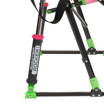 Patented Spring-Action RoadTrip Rocker - NASCAR For Her - Choice 560 - Freestyle Rocker Portable Outdoor Folding Chair Detail
