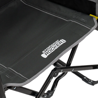 Heavy-Duty Freestyle Stowaway Rocker with Side Table - Choice 253 - Freestyle Rocker Portable Outdoor Folding Chair Detail