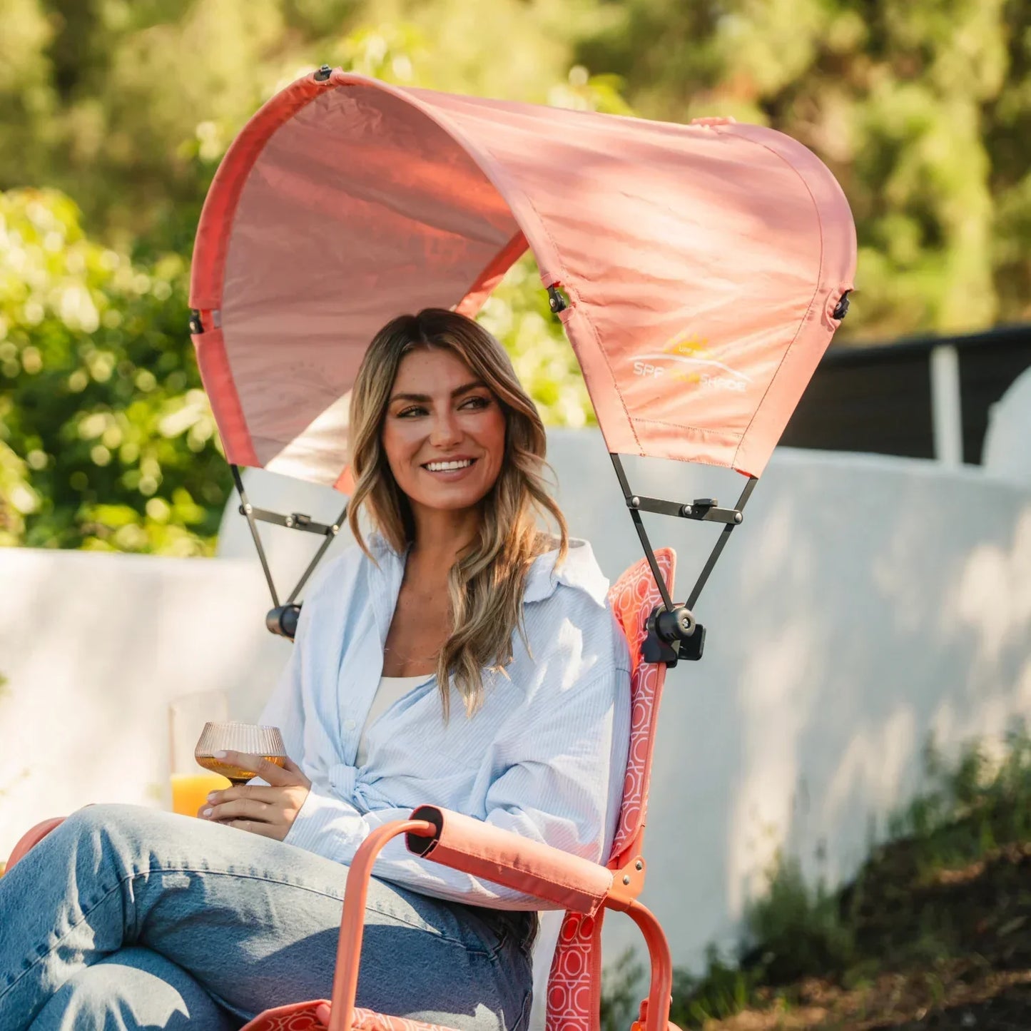 Portable Canopy SunShade Accessory - Choice 361 - Instant Sunshade Umbrella for Tailgating Detail