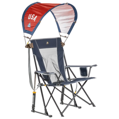 Instant Pop-Up SunShade Accessory - USA Anniversary Deluxe - Choice 917 - SunShade Canopy for Beach & Camping Detail